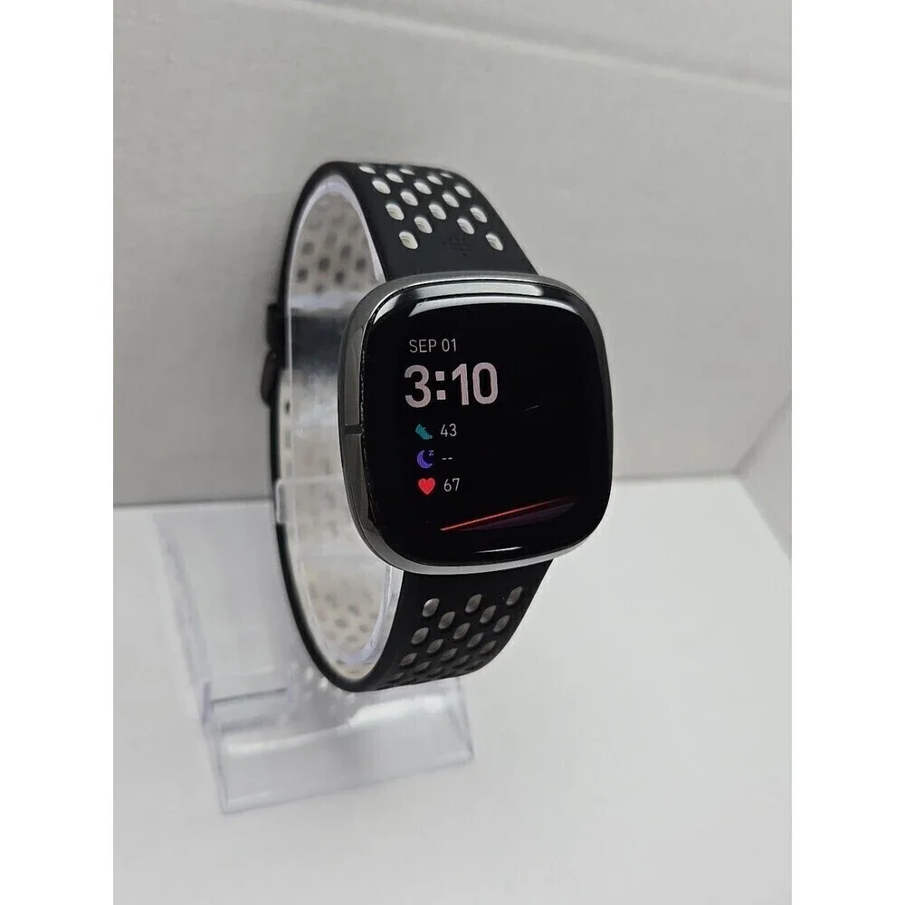 Fitbit Sense FB512 Smartwatch GPS ECG Sleep Heart Rate Activity Tracker - Read